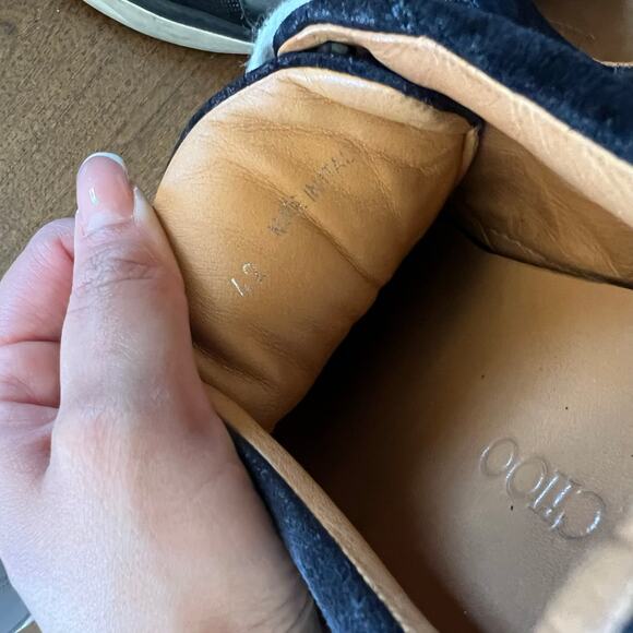 Jimmy Choo Navy Blue Portman Sneakers EU 42 - Picture 6 of 9